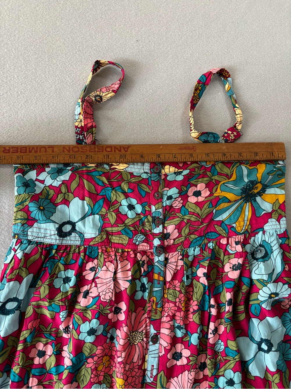 Natural Life floral Pink Multi dress XS NWT - Picture 5 of 11
